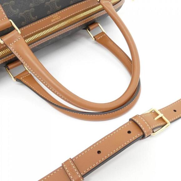 CELINE Gold 2C Boston Bag - Picture 5 of 7